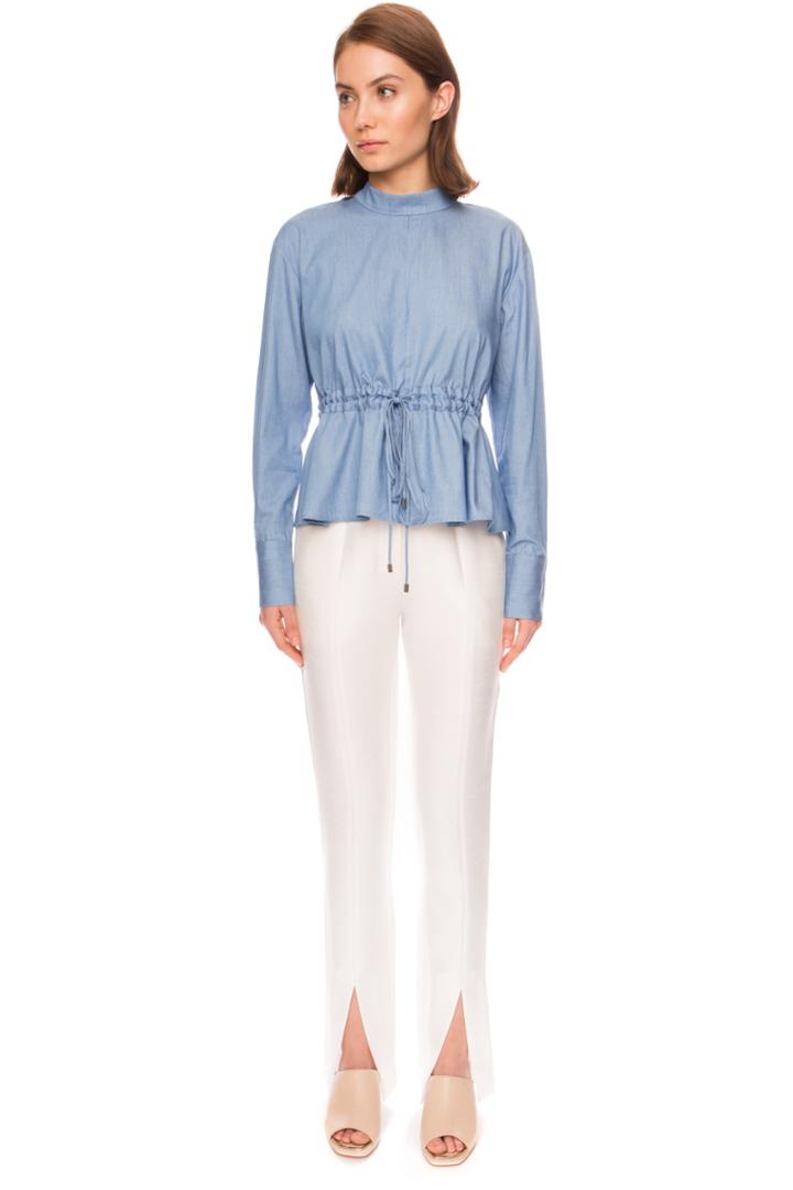 C/meo Collective Floating High Long Sleeve Top Chambray
