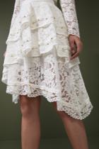 Keepsake Star Crossed Lace Skirt Ivory