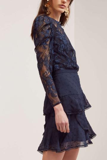 Keepsake Hideaway Skirt Navyxxs, Xs,s,m,l