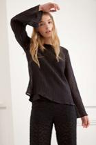 C/meo Collective C/meo Collective Evoke Long Sleeve Top Black