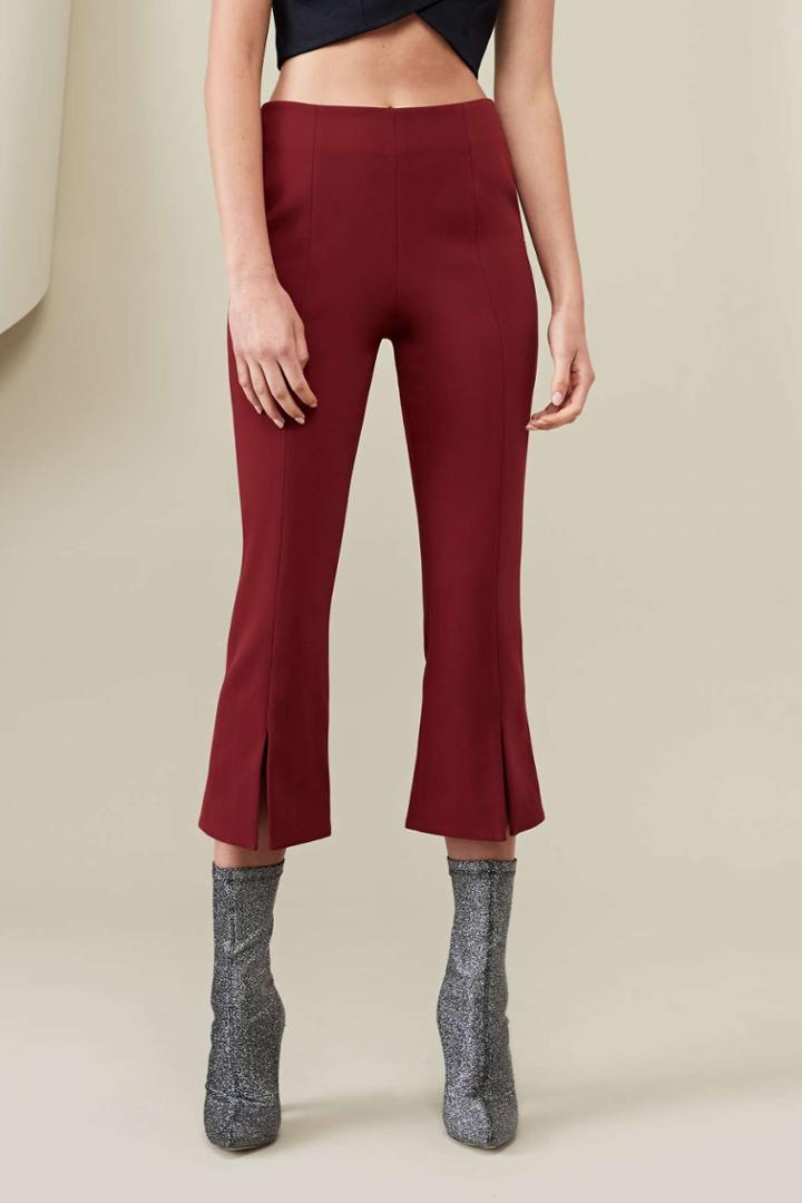 Finders Keepers Finders Keepers Lucie Pant Deep Berry