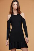 C/meo Collective C/meo Collective No Return Long Sleeve Knit Dress Black