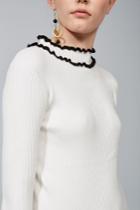 Keepsake A Knit By Any Other Name Long Sleeve Top Ivory