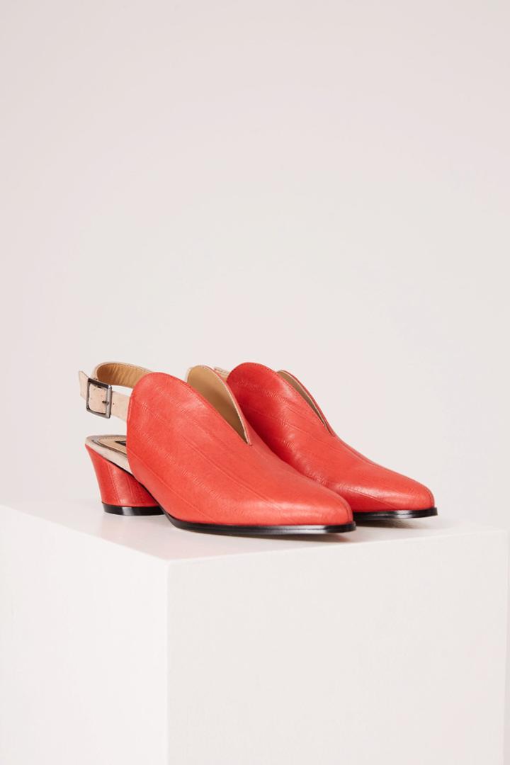 Jaggar Jaggar V-sling Broken Heel Red41,39,40