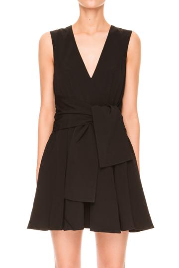 Keepsake High Tide Mini Dress Black
