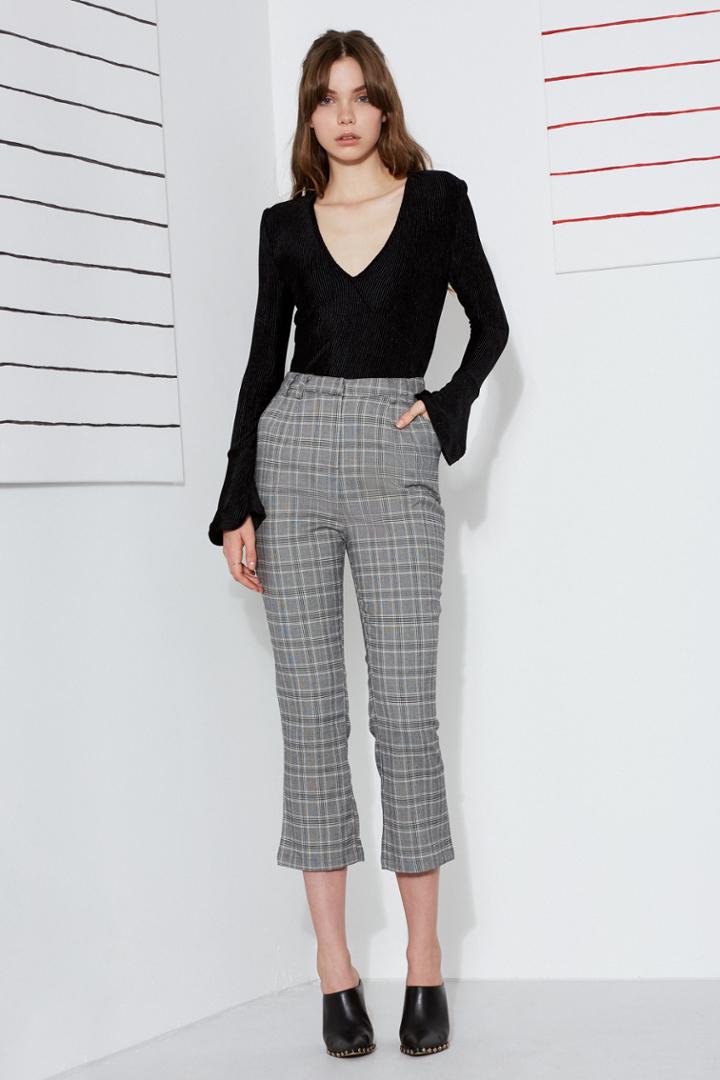 The Fifth The Fifth Century Check Pant Grey Checkxxs, Xs,s,m,l,xl