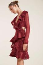 C/meo Collective Ember Long Sleeve Dress Ruby