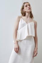 C/meo Collective Nothing Even Matters Dress Chalk