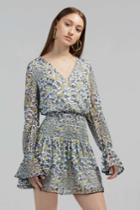 Finders Keepers Horizon Mini Dress Navy Floralxxs, Xs,s,m,l,xl