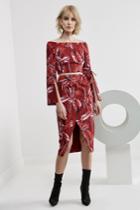 C/meo Collective Hold On Skirt Fig Floral