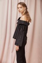 Finders Finders Alps Shirt Black Base Stripexxs, Xs,s,m,l