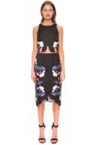 Keepsake The Other Side Skirt Dark Folk Floral