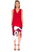 C/meo Collective Night Air Top Red