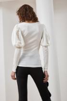 C/meo Collective C/meo Collective Circuit Long Sleeve Top Ivory