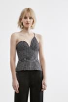 C/meo Collective No Competition Top Black Dot