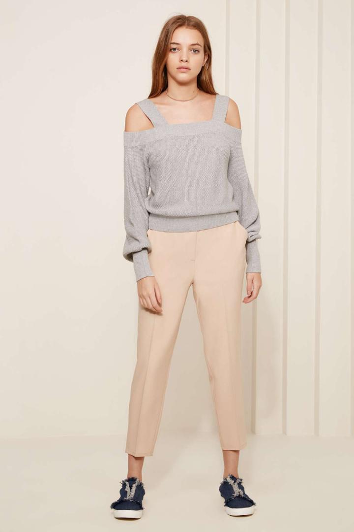 The Fifth Lexi Knit Grey Marle