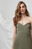 Finders Keepers No Light Dress Khaki