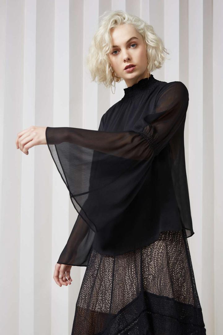 Keepsake Keepsake Elevate Long Sleeve Top Black