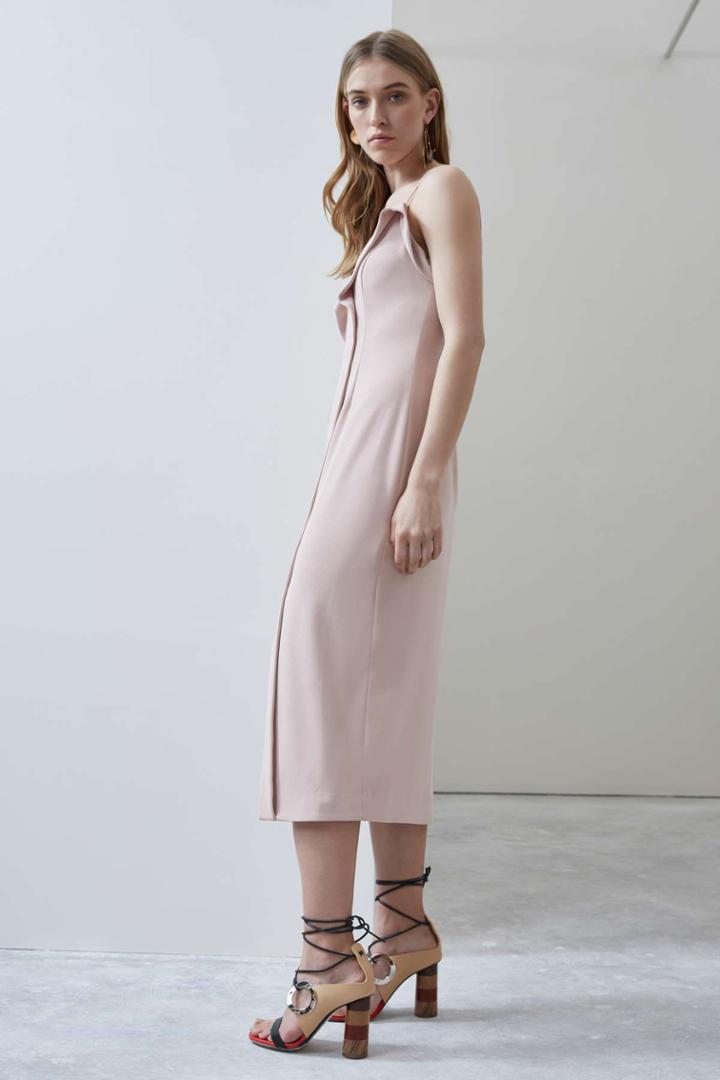 C/meo Collective C/meo Collective Because You Do Midi Dress Blush