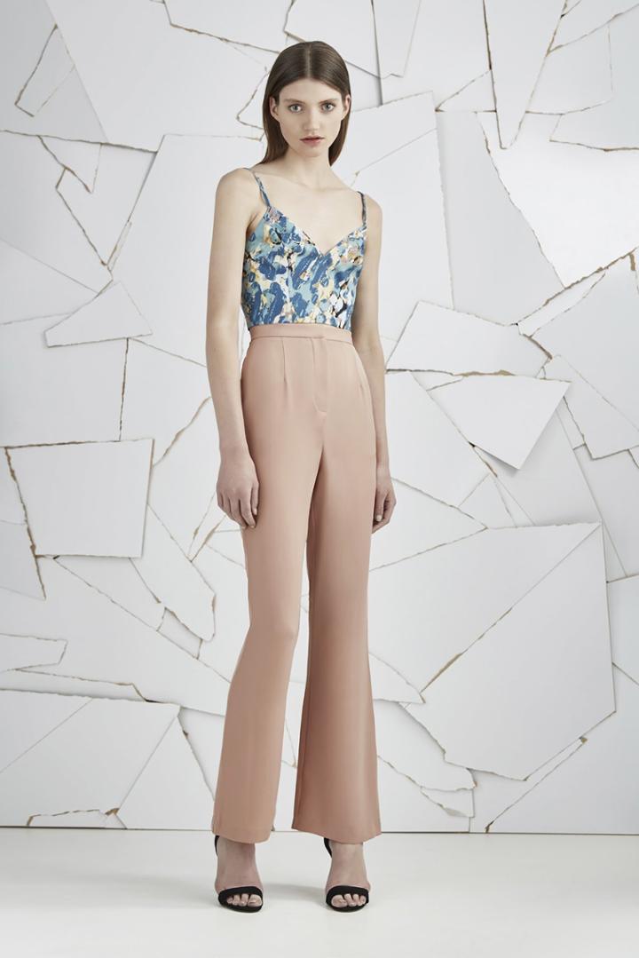 Keepsake Keepsake Be Still Flare Pants Rose