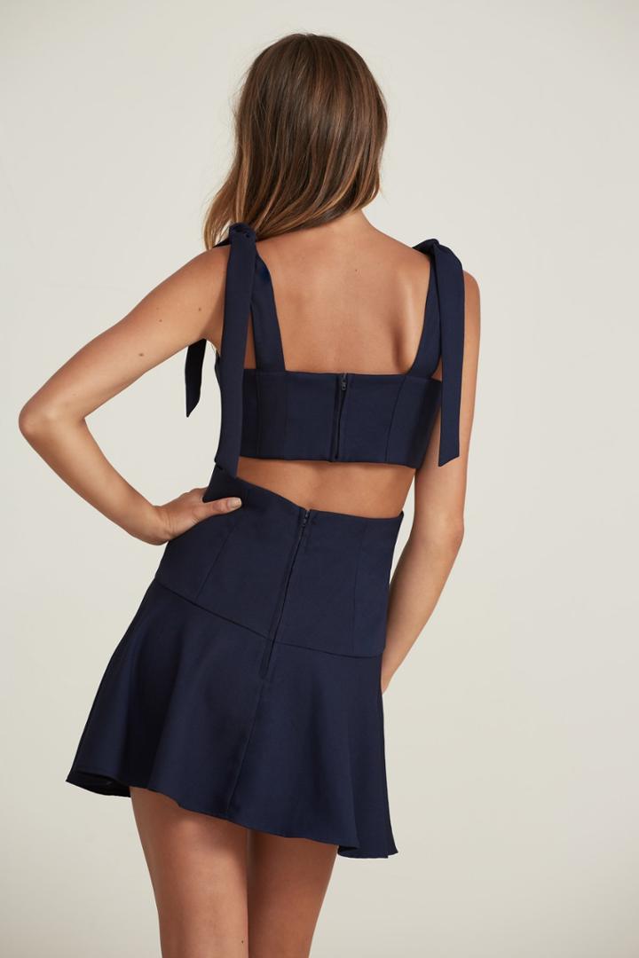 Finders Grouplove Mini Dress Navy