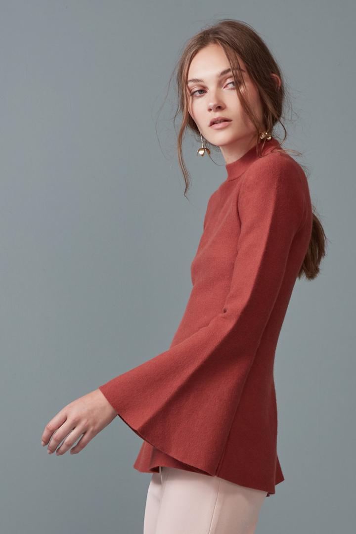 Keepsake Keepsake Slow Step Knit Top Terracottas,m