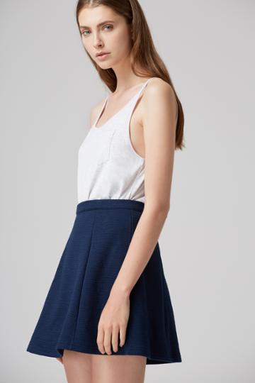 The Fifth Rubiks Cube Skirt Navy