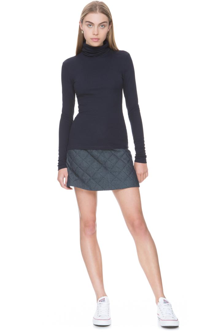 The Fifth City Haze Long Sleeve Top Navy