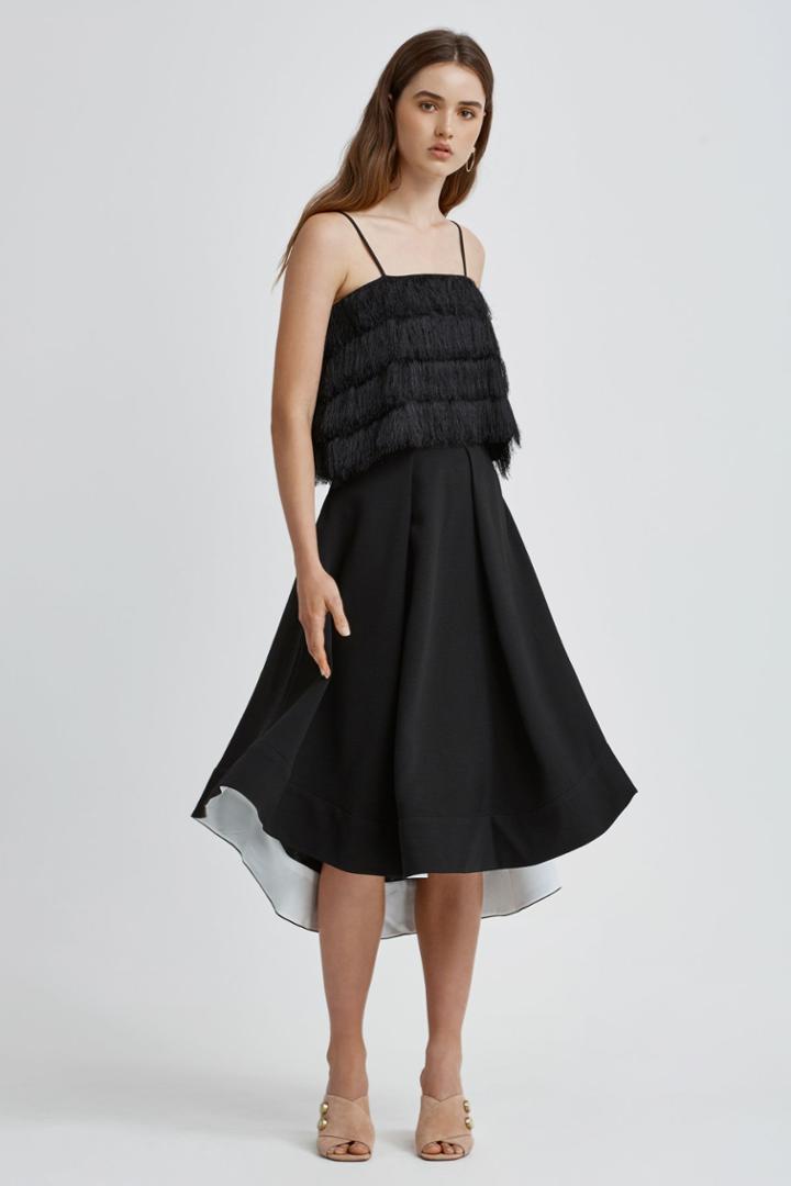 C/meo Collective C/meo Collective Fire Heart Skirt Black