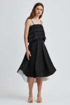 C/meo Collective C/meo Collective Fire Heart Skirt Black