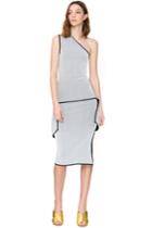 C/meo Collective No Business Knit Top Grey Mesh
