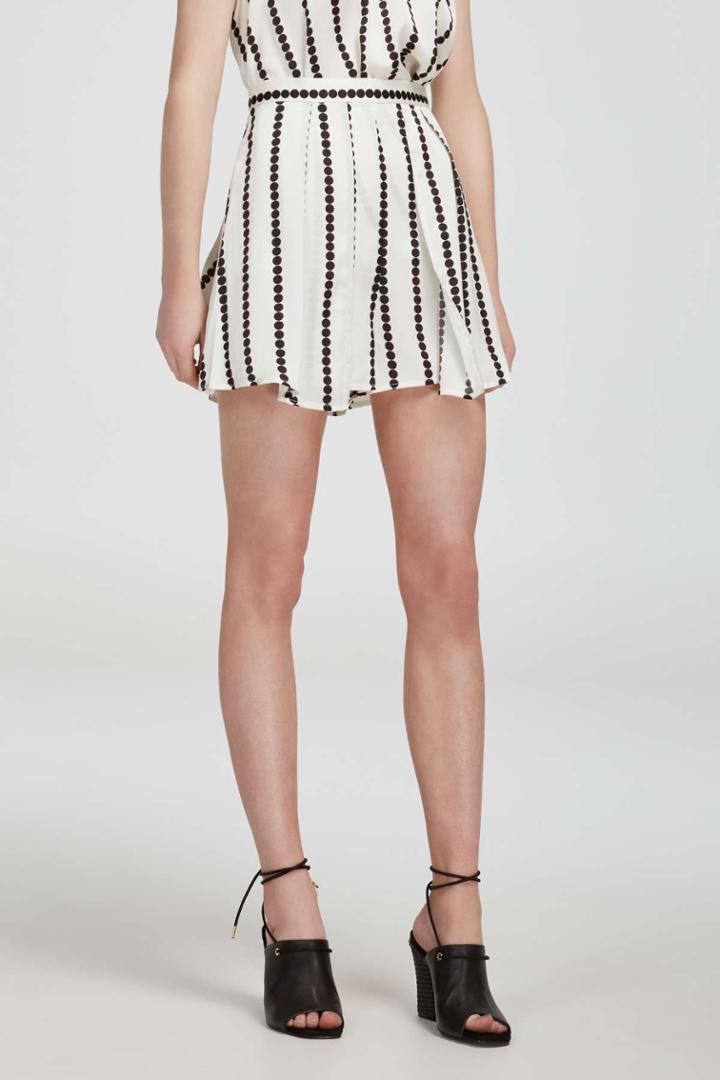 Finders Keepers Finders Keepers Windsor Skort White Base Spot Print