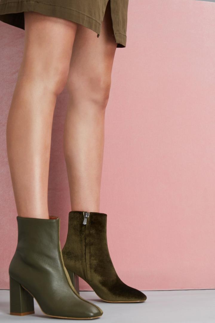 Jaggar Blocked Boot Khaki
