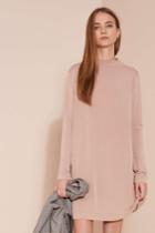 The Fifth The Fifth South West Long Sleeve Dress Pink Sand