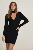 Finders Keepers Finders Keepers Ride Knit Dress Black