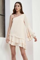 C/meo Collective C/meo Collective Enlighten Long Sleeve Dress Pearl