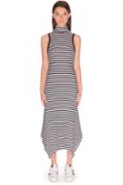 The Fifth Tick Tock Dress Navy & White Stripe