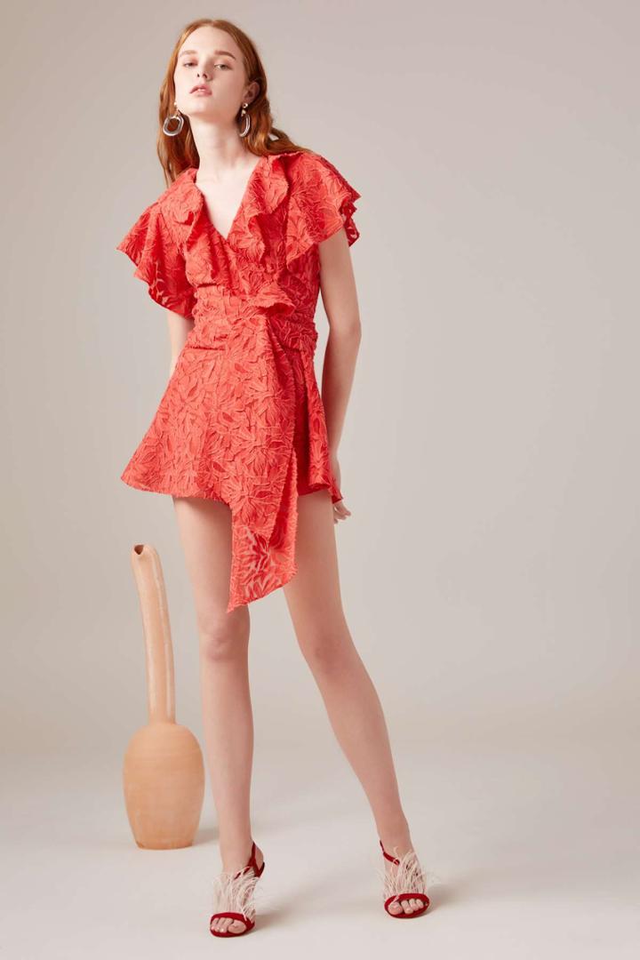 C/meo Collective More To Give Playsuit Melon