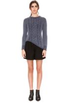 The Fifth The Fifth Double Digits Knit Washed Blue