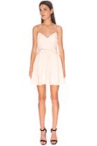 Keepsake Get Free Mini Dress Bisque