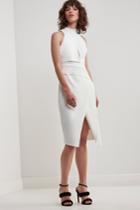 C/meo Collective Landing Dress Ivory