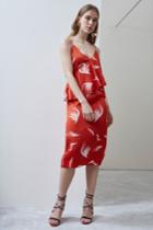 C/meo Collective C/meo Collective Nothing Even Matters Dress Poppy Wings