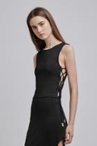 Finders Keepers Weston Tank Black