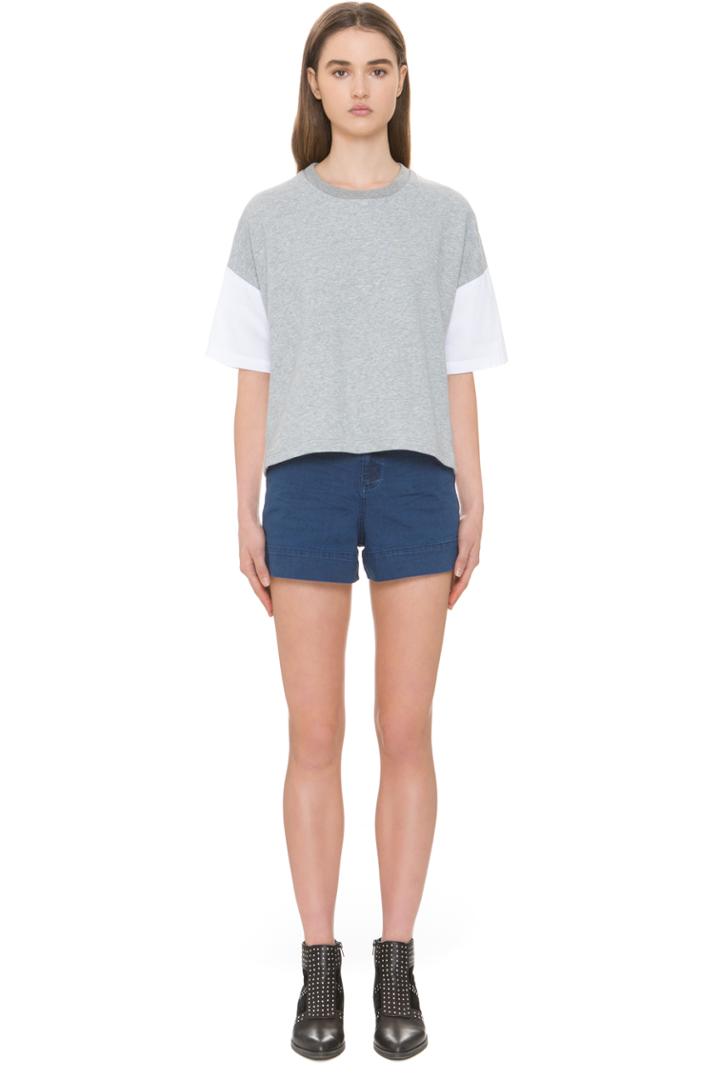 The Fifth The Connection Top White/grey Marle