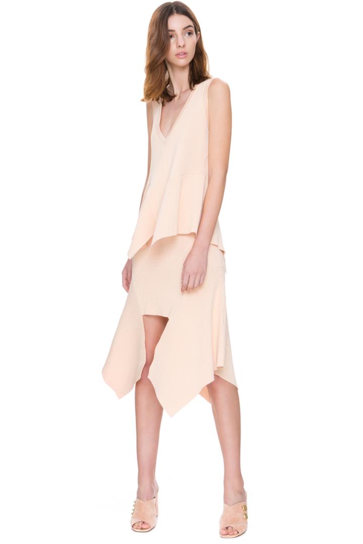 C/meo Collective There Is A Way Short Sleeve Knit Top Peach