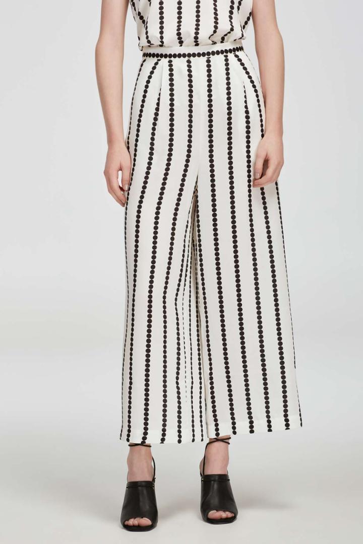 Finders Keepers Finders Keepers Windsor Culotte White Base Spot Print