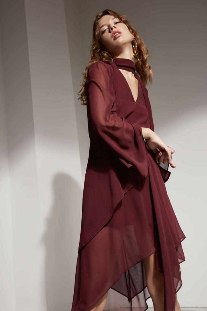 C/meo Collective C/meo Collective Autonomy Dress Mahogany