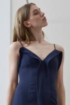 C/meo Collective Because You Do Midi Dress Navy