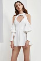 C/meo Collective No Reason Playsuit Ivory