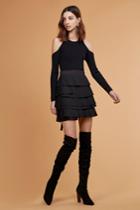 C/meo Collective Never Mind Skirt Black